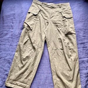 BDG Green Cargo Pants Relaxed Fit